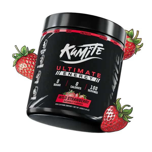 Hovedbilde Kumite Ultimate Energy - Wild Strawberry 160g