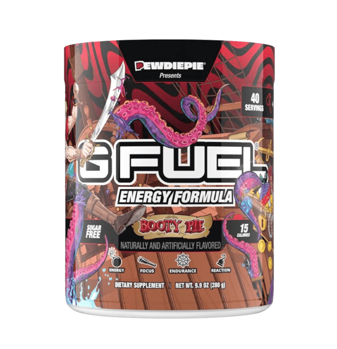 G FUEL - Booty Pie inspired by Pewdiepie (40 porsjoner)
