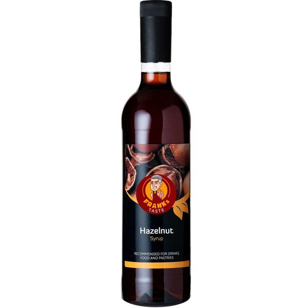 Hovedbilde FRANKs TASTE - Kaffesirup Hazelnut 0,75 Liter