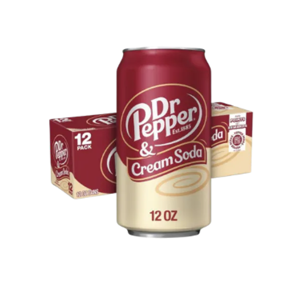 Hovedbilde Dr pepper cream soda 355ml