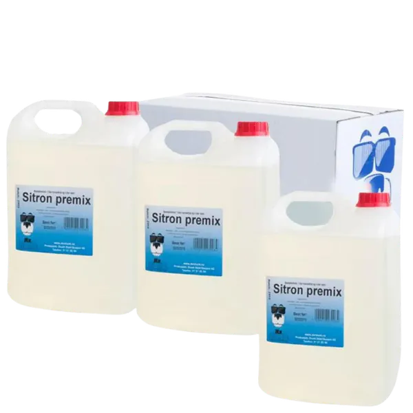 Hovedbilde Slush Premix Sitron 5L Mrslush 3x5 liter
