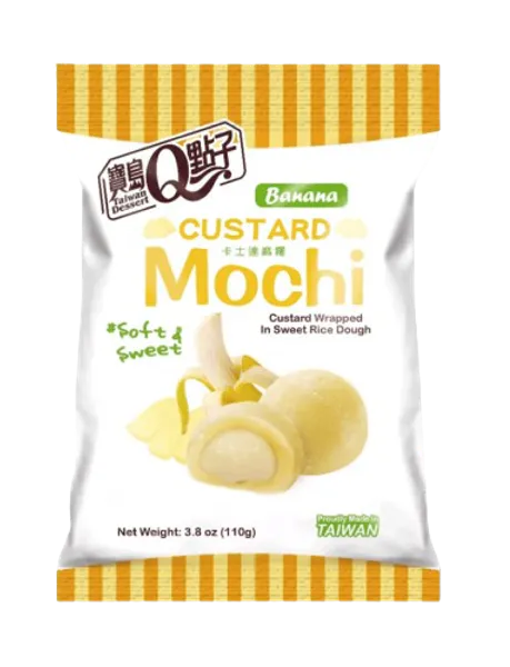 Hovedbilde Custard Mochi Banana 110g (31.01.2026)