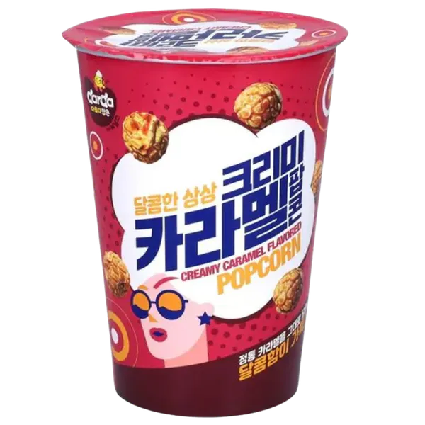 Hovedbilde DARDA POPCORN CREAMY CARAMEL FLAVOR 65g BB ...