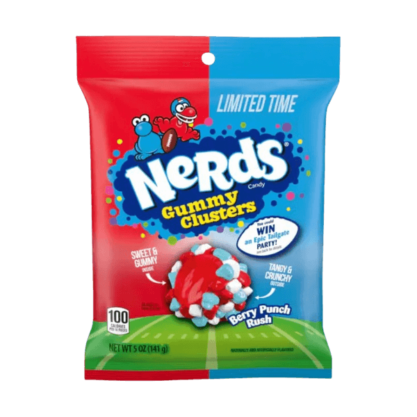 Hovedbilde Nerds Gummy Clusters Berry Punch Rush - LIMITED ...