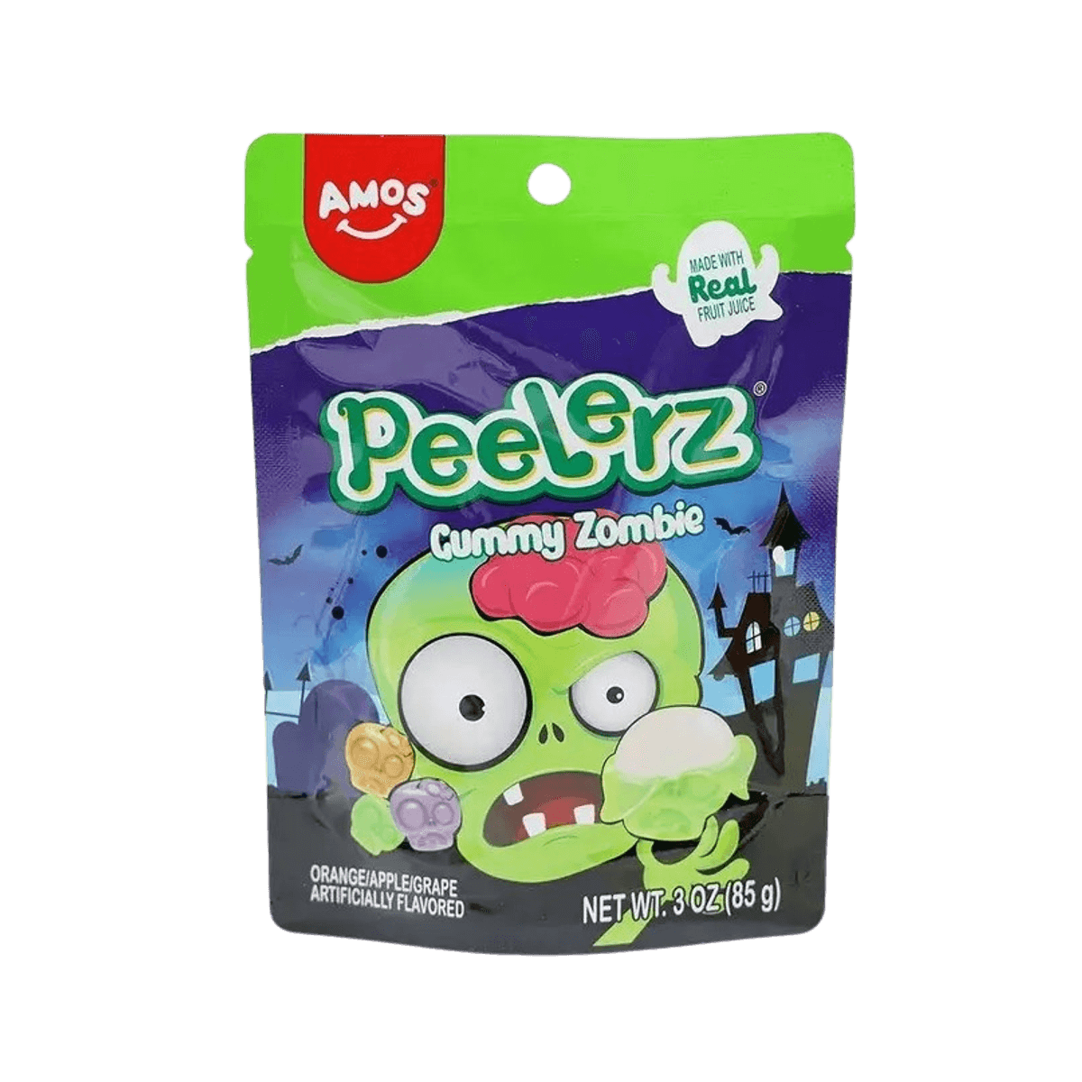 AMOS Peelerz Halloween - Gummy Zombies 65g