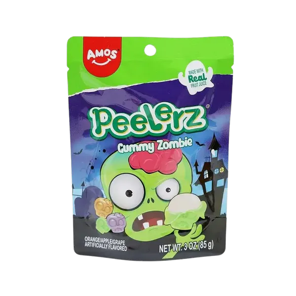 Hovedbilde AMOS Peelerz Halloween - Gummy Zombies 65g