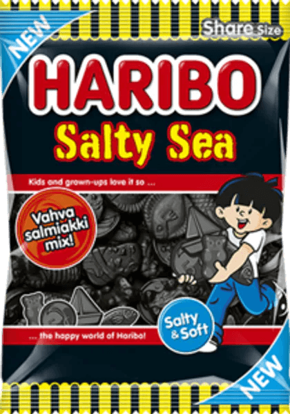 Hovedbilde Haribo Salty Sea 170g 